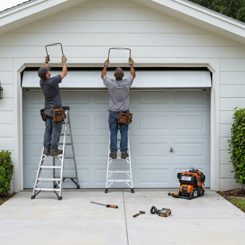 professional garage door repair service