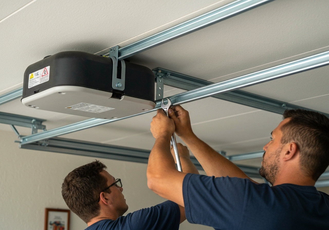 Garage door opener installation and repair service