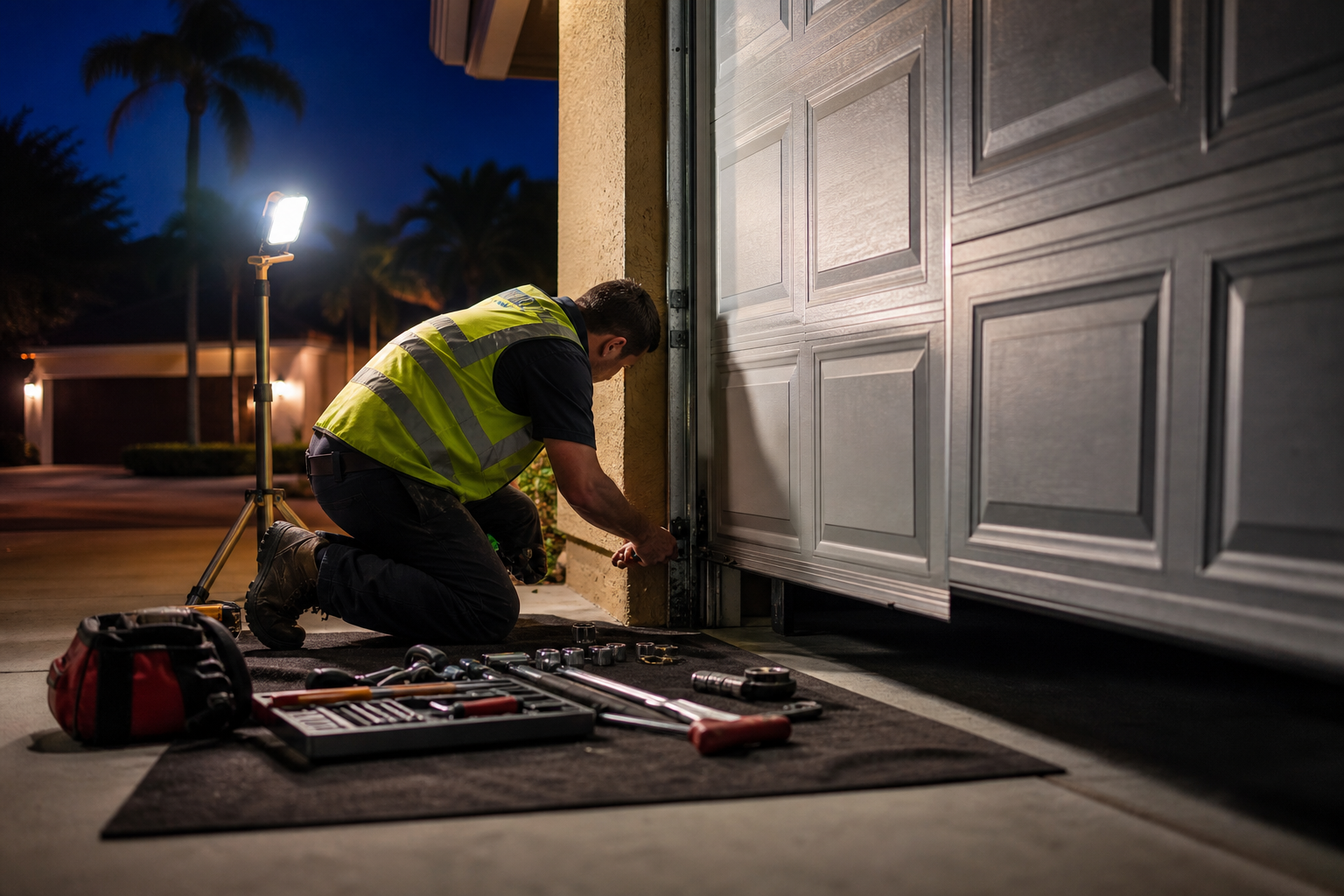 24-7 Garage Door Repair in Boca Raton Without Hidden Fees
