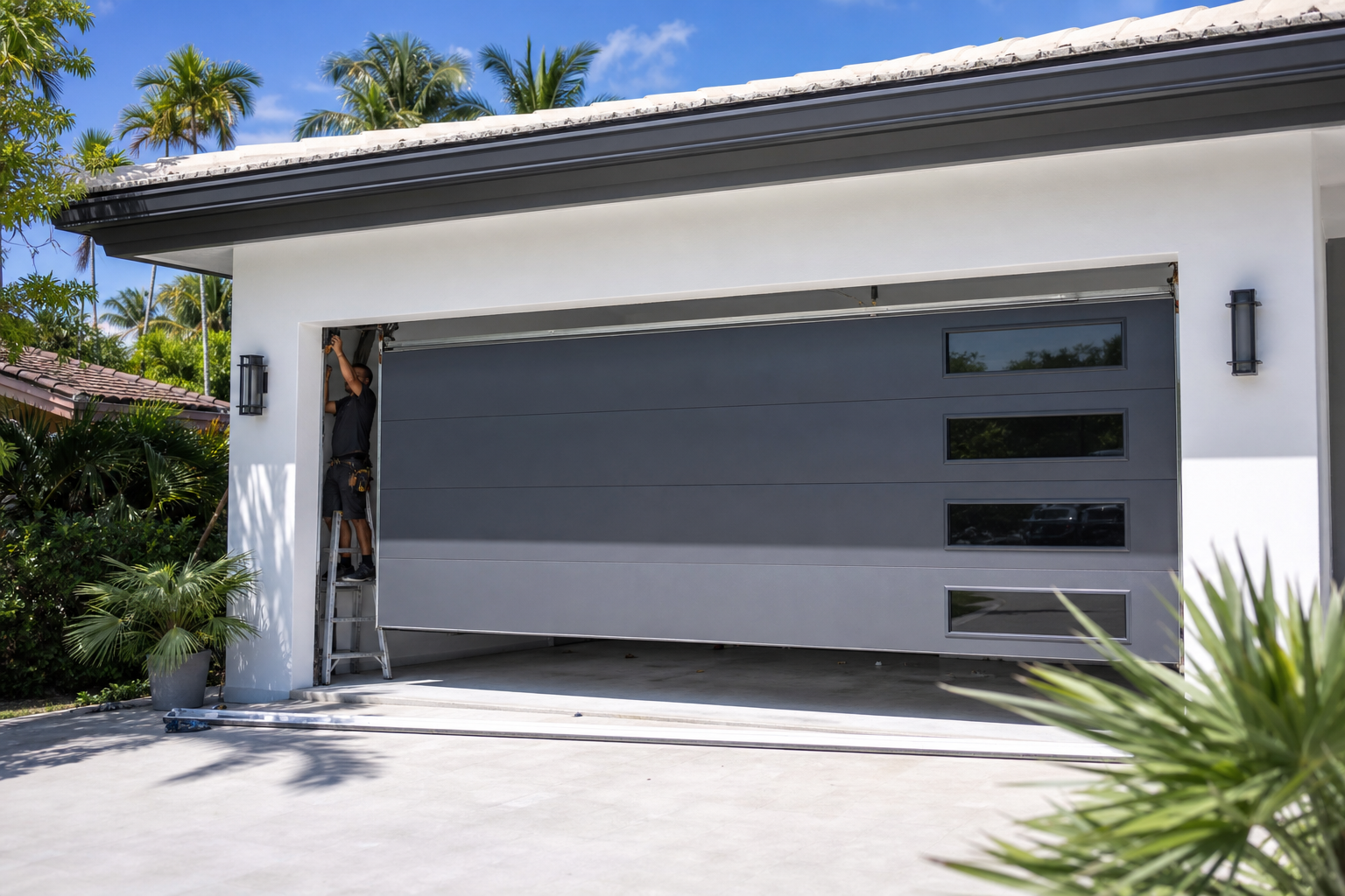 New Garage Door Installation in Boca Raton Without Hidden Costs or Rework