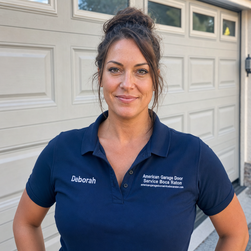 Deborah Lawrence, owner of American Garage Door Service Boca Raton