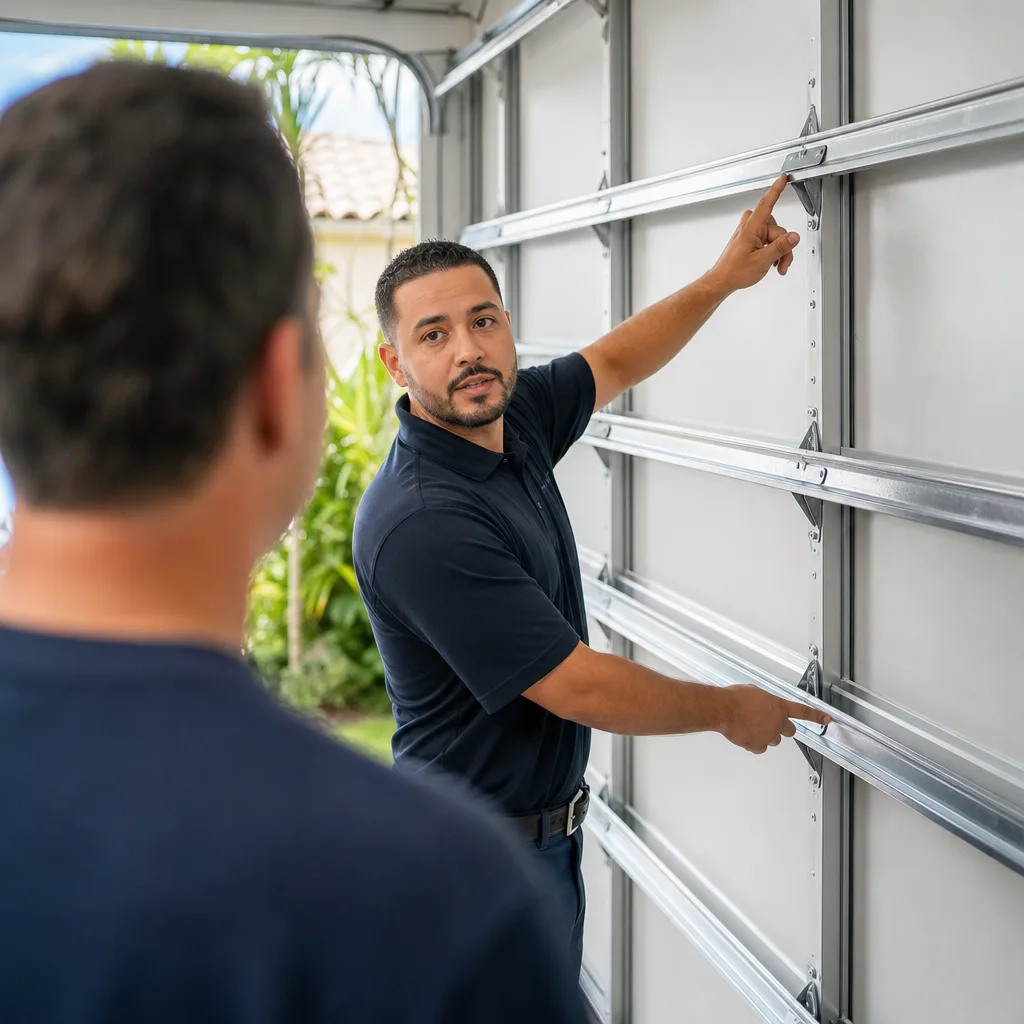 Illustration for New Door Installation in Boca Raton
